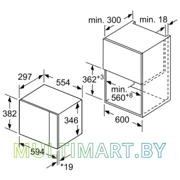 Микроволновая печь Bosch BFL524MS0 картинка 3